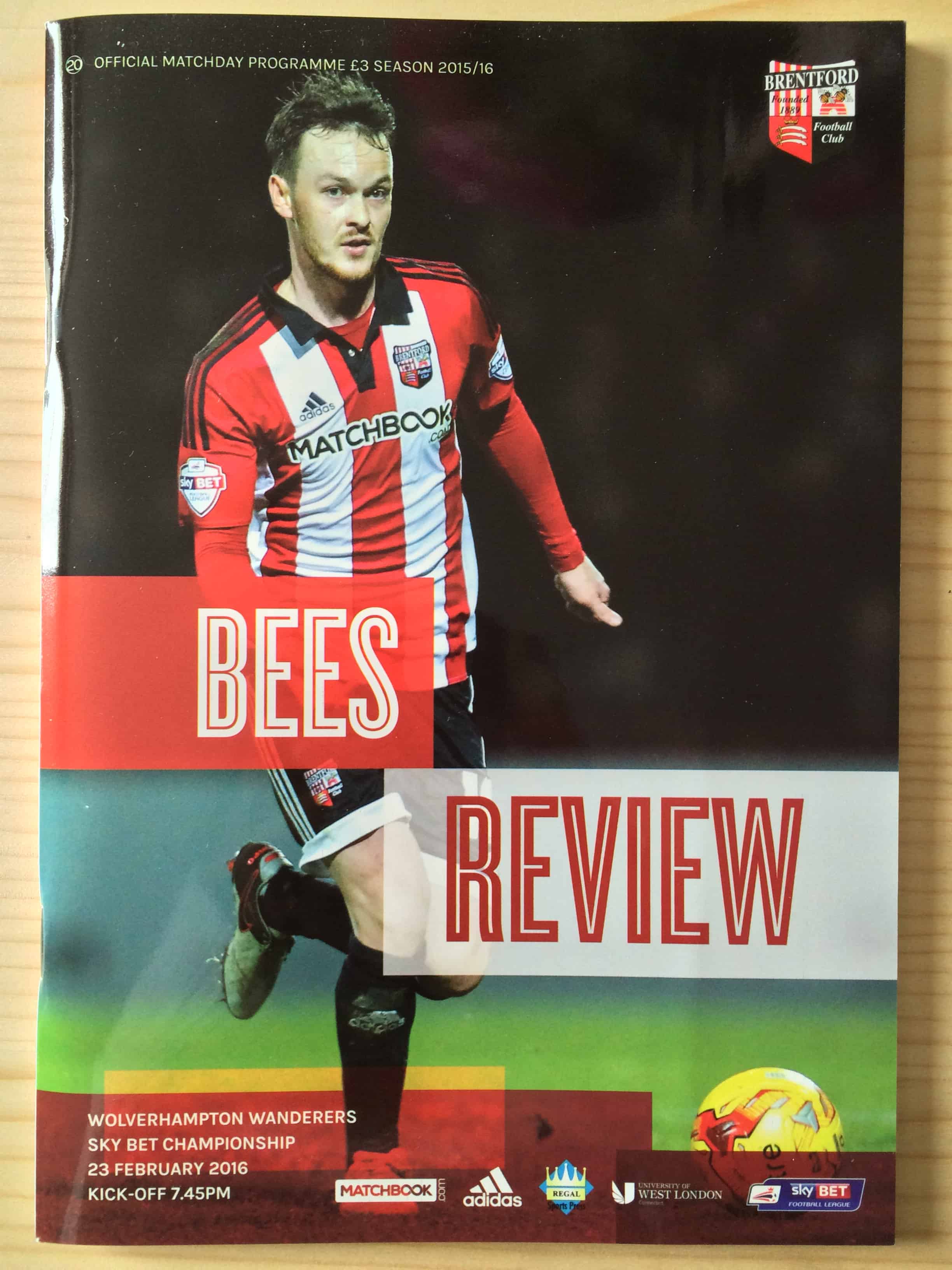 Brentford FC v Wolverhampton Wanderers FC